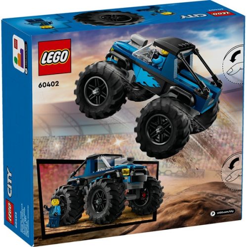 LEGO® City Kék Monster Truck játék terepjáró 60402