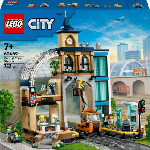 LEGO® City Központi pályaudvar, egy készlet az építőjátékok rajongóinak 60469