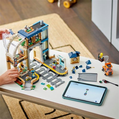LEGO® City Központi pályaudvar, egy készlet az építőjátékok rajongóinak 60469