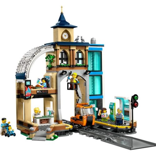 LEGO® City Központi pályaudvar, egy készlet az építőjátékok rajongóinak 60469