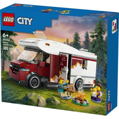 LEGO® City Lakóautó a kalandos nyaraláshoz, játék járművet tartalmazó szett 60454