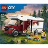LEGO® City Lakóautó a kalandos nyaraláshoz, játék járművet tartalmazó szett 60454