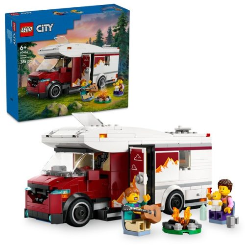LEGO® City Lakóautó a kalandos nyaraláshoz, játék járművet tartalmazó szett 60454