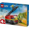 LEGO® City Létrás tűzoltóautó, játék tűzoltójármű, ajándék gyerekeknek 60463
