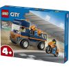 LEGO® City Motorszállító jármű és 2 minifigura 60491