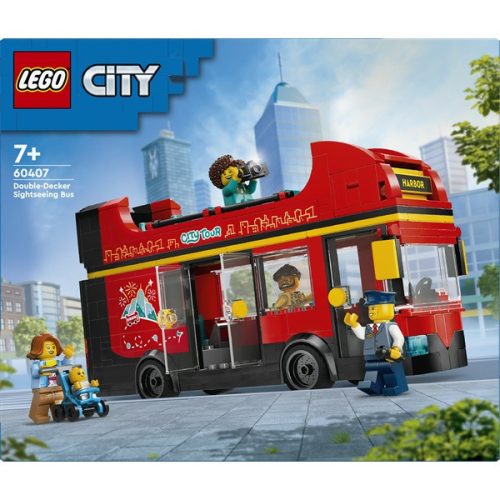 LEGO® City Piros emeletes turistabusz játék 60407