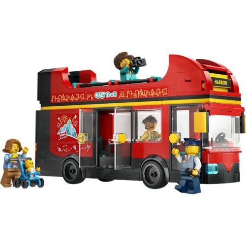 LEGO® City Piros emeletes turistabusz játék 60407