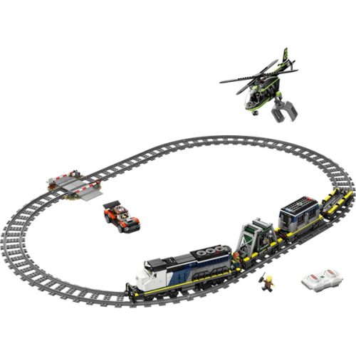 LEGO® City Rablás a rendőrségi vonaton – Játékvonat-készlet 60508