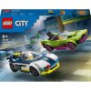 LEGO® City Rendőrautó és sportkocsi hajsza 60415