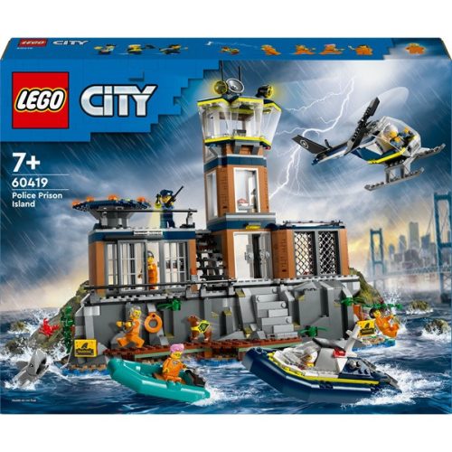 LEGO® City Rendőrségi börtönsziget építőjáték 60419