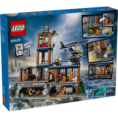LEGO® City Rendőrségi börtönsziget építőjáték 60419