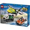 LEGO® City Repülőgép, emelőkosaras kocsi és légpárnás jármű remix 60505