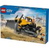 LEGO® City Sárga buldózer, építési területet megjelenítő játékkészlet 60466
