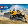 LEGO® City Sárga buldózer, építési területet megjelenítő játékkészlet 60466