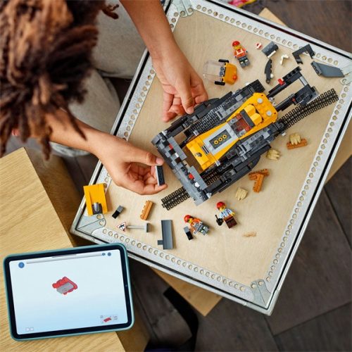 LEGO® City Sárga buldózer, építési területet megjelenítő játékkészlet 60466