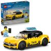 LEGO® City Sárga taxi – Modellautókészlet 2 minifigurával 60487