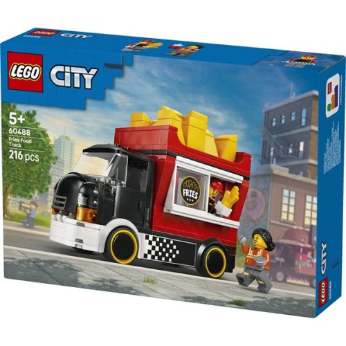 LEGO® City Sültkrumpli-árus büfékocsi – Játéképítő-készlet 60488
