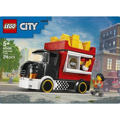 LEGO® City Sültkrumpli-árus büfékocsi – Játéképítő-készlet 60488