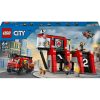 LEGO® City Tűzoltóállomás tűzoltóautóval 60414