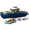 LEGO® City Üldözés rendőrségi csónakkal, játék felfújható motorcsónakkal és gumicsónakkal 60456