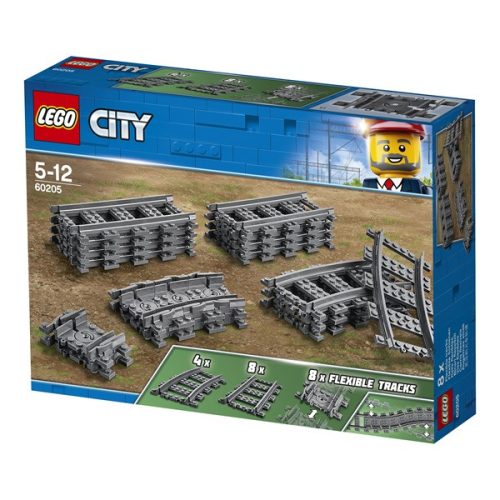 LEGO® City Vasút 60205 Játék gyermekek számára