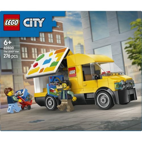 LEGO® City A LEGO furgon – Játéképítő-készlet gyerekeknek 60500