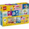 LEGO® Classic Átlátszó bűvös kockák, játék színes építőelemekkel 11040