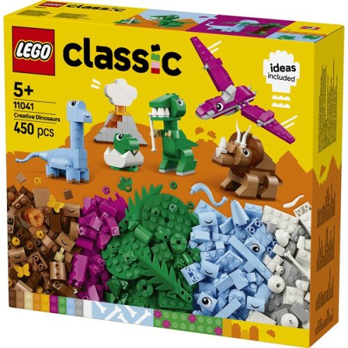 LEGO® Classic Kreatív dinoszauruszok, fantáziadús játékmodellek 11041