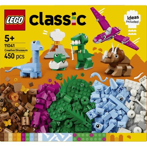 LEGO® Classic Kreatív dinoszauruszok, fantáziadús játékmodellek 11041