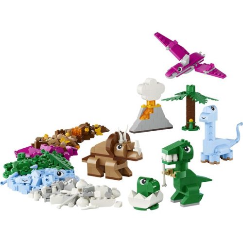 LEGO® Classic Kreatív dinoszauruszok, fantáziadús játékmodellek 11041