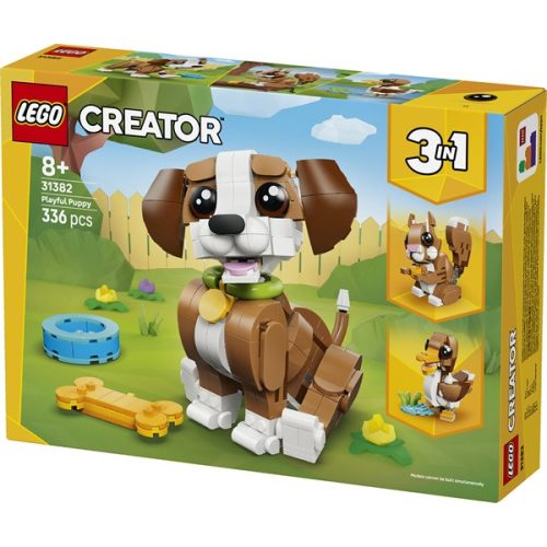 LEGO® Creator 3 az 1-ben Aranyos állatok: Játékos kiskutya 31382