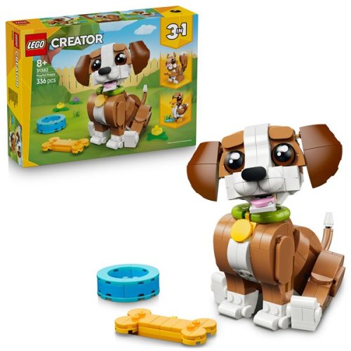 LEGO® Creator 3 az 1-ben Aranyos állatok: Játékos kiskutya 31382