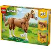 LEGO® Creator 3 az 1-ben Csodaszép ló játék állatot tartalmazó építőszett 31166