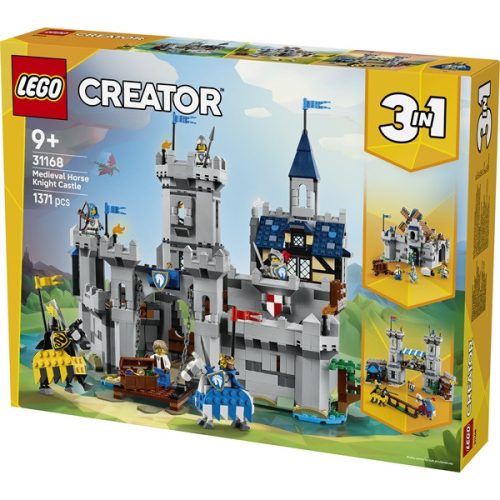 LEGO® Creator 3 az 1-ben Középkori lovagi vár, játékkészlet és építőjáték 31168