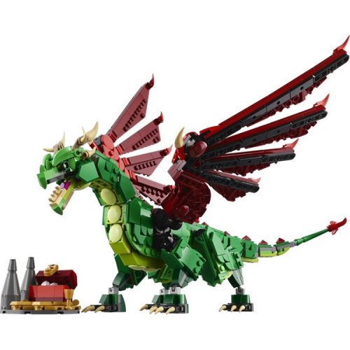 LEGO® Creator 3 az 1-ben Középkori sárkány, játékkészlet egy érdekes lénnyel 31161