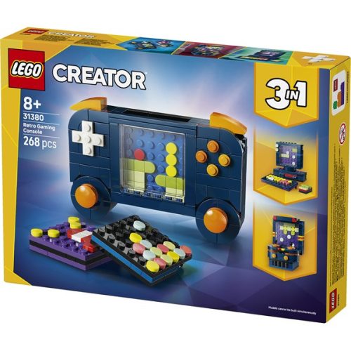 LEGO® Creator 3 az 1-ben Retró játékkonzol, építőjáték 31380