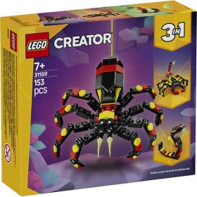   LEGO® Creator 3 az 1-ben Vadállatok: Meglepetésekkel teli pók, játékkészlet 31159