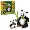 LEGO® Creator 3 az 1-ben Vadállatok: Pandacsalád, játékkészlet 31165