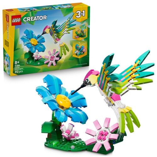 LEGO® Creator 3 az 1-ben Vadállatok: Színpompás kolibri, dekoráció 31384