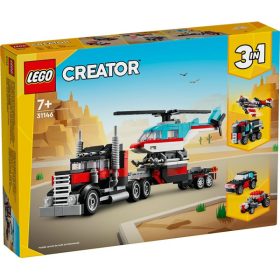   LEGO® Creator Platós teherautó és helikopter játék 31146