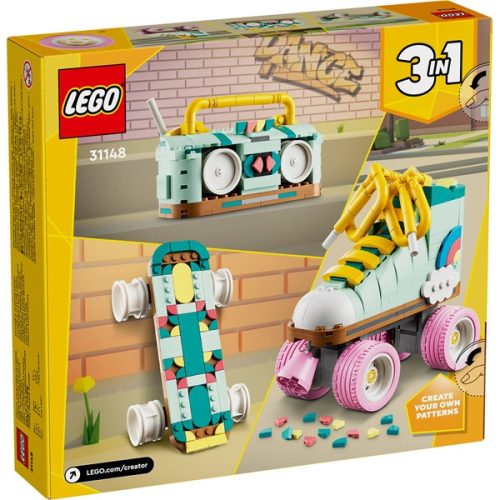 LEGO® Creator Retró görkorcsolya 3 az 1-ben játék 31148