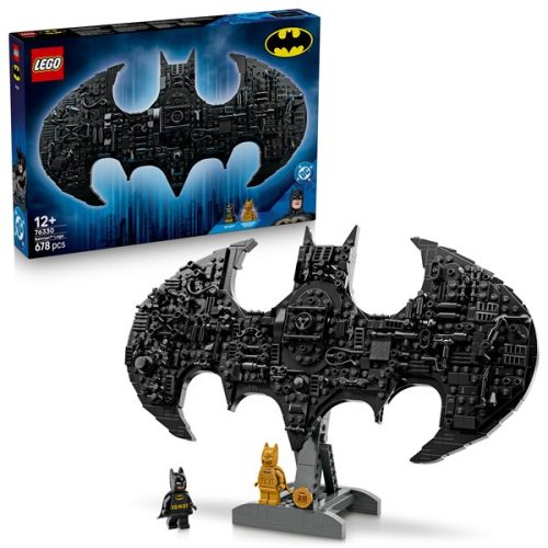 LEGO® DC Batman™: Batman logó, szuperhős építőjáték 76330