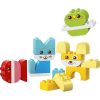 LEGO® DUPLO® Első készletek Kreatív és aranyos, 3 az 1-ben házi kedvencek játék 10477