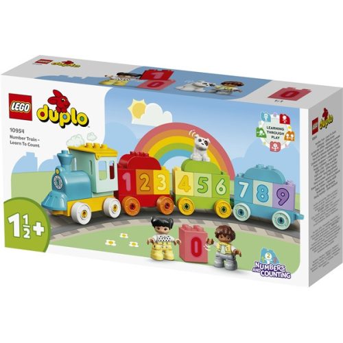 LEGO® DUPLO® Első készletek Számvonat - Tanulj meg számolni 10954