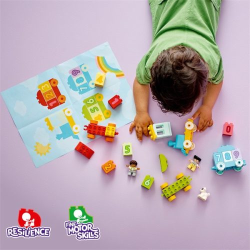 LEGO® DUPLO® Első készletek Számvonat - Tanulj meg számolni 10954