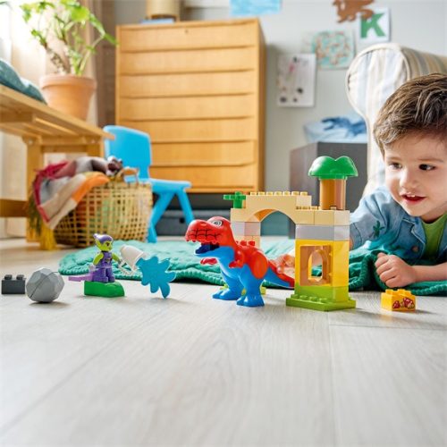 LEGO® DUPLO® Marvel Dinoszaurusz Spidey-Rex vs. Zöld Manó 10463