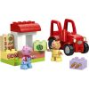LEGO® DUPLO® Peppa malac Traktor és piac építőkészlet 10468