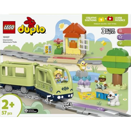 LEGO® DUPLO® Town Interaktív kalandvonat szett 10427