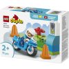 LEGO® DUPLO® Városi kalandok Kék rendőrségi motorkerékpár játékkészlet 10471