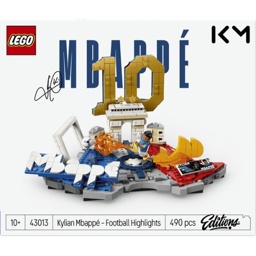 LEGO® Editions Kylian Mbappé – A futball legjobb pillanatai 43013